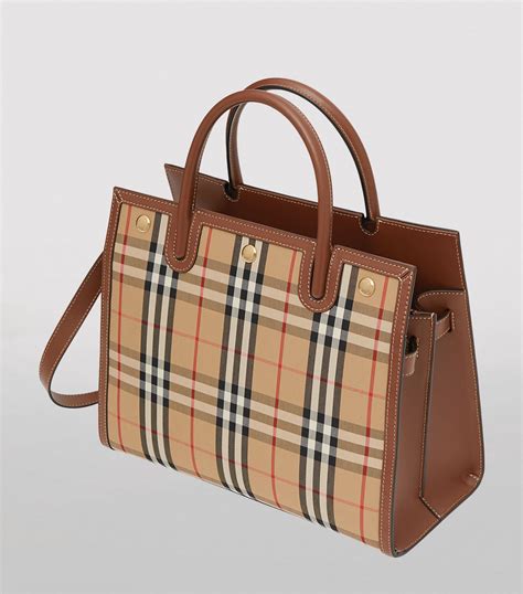 burberry brit check handbag|burberry small vintage check bag.